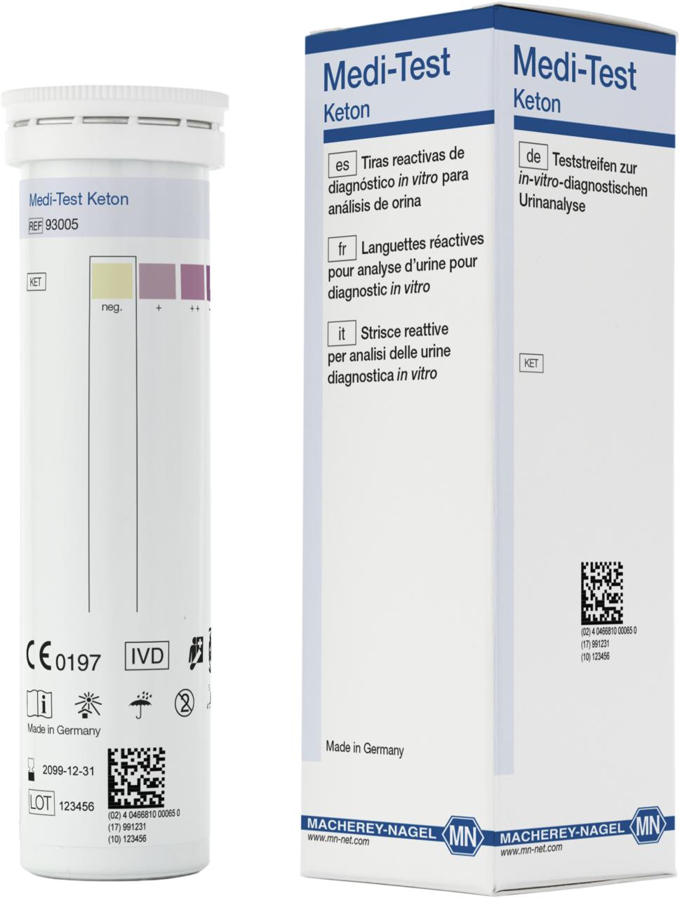 MEDI-TEST - Keton / 50 Teststreifen