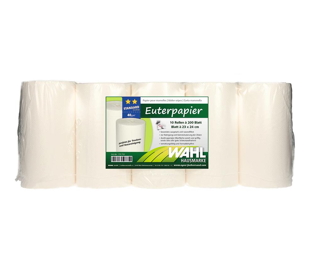 WAHL-Hausmarke Euterpapier Standard - 40 g/m² Sack