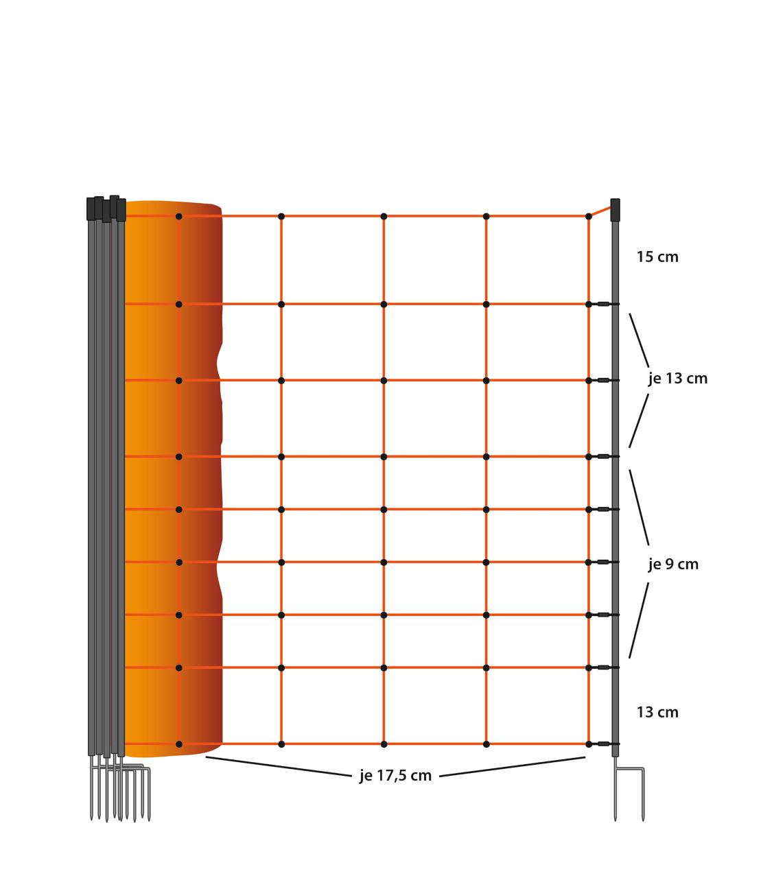 AKO OVINET Schafnetz 90 cm