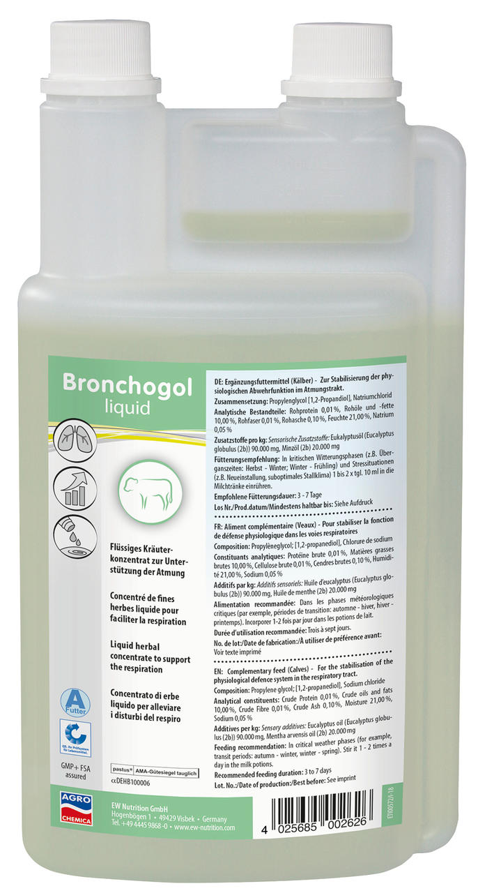 Agrochemica Bronchogol Liquid - 1000 ml