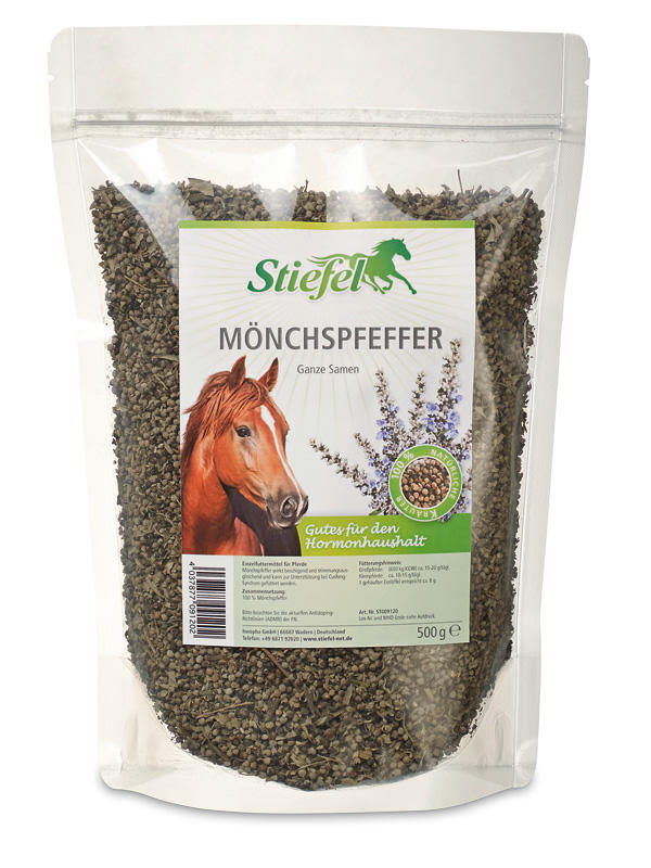 Stiefel Mönchspfeffer, ganze Samen 500 g