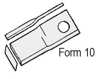 Klinge für Kreiselmähwerk 96x50mm, 25 St