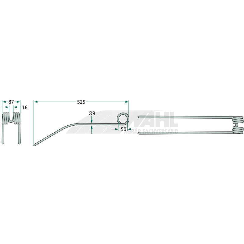 Schwaderzinken 525x87mm