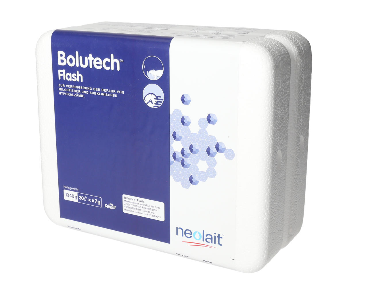 Landmans Best Bolutech Flash Calcium - 20 Boli à 60 g