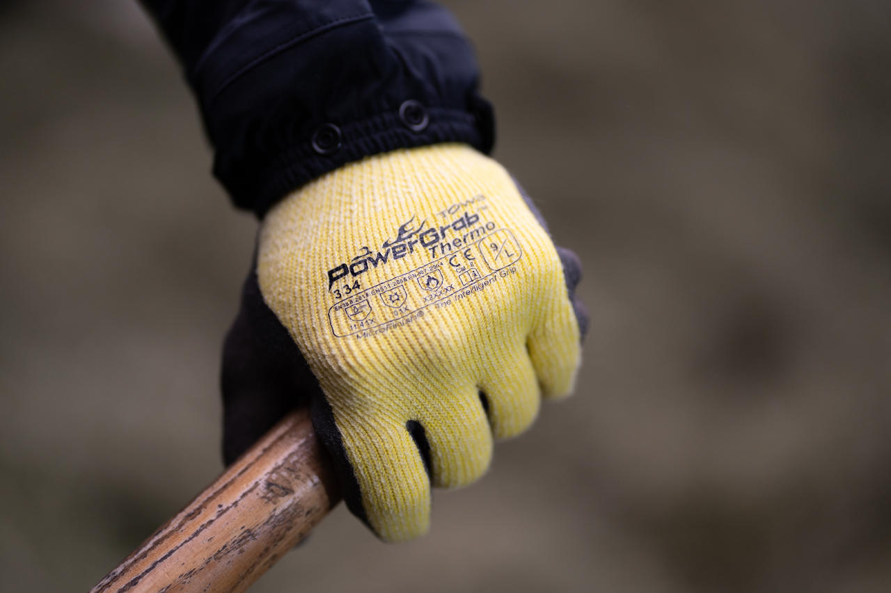 Kerbl POWERGRAB THERMO - Feinstrickhandschuh