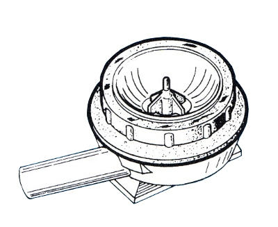 Melkeimerdeckel-Adapter Pulsator L02