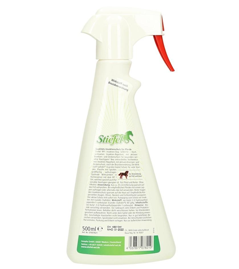 Stiefel RP1 Insekten-Stop Spray Sensitiv 500 ml