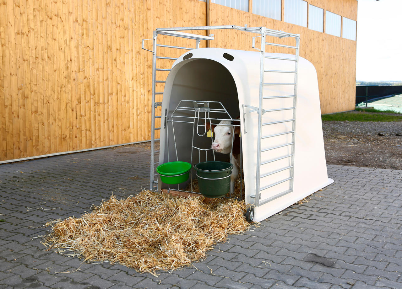 Kerbl Kälberiglu Calfhouse PREMIUM PLUS leicht