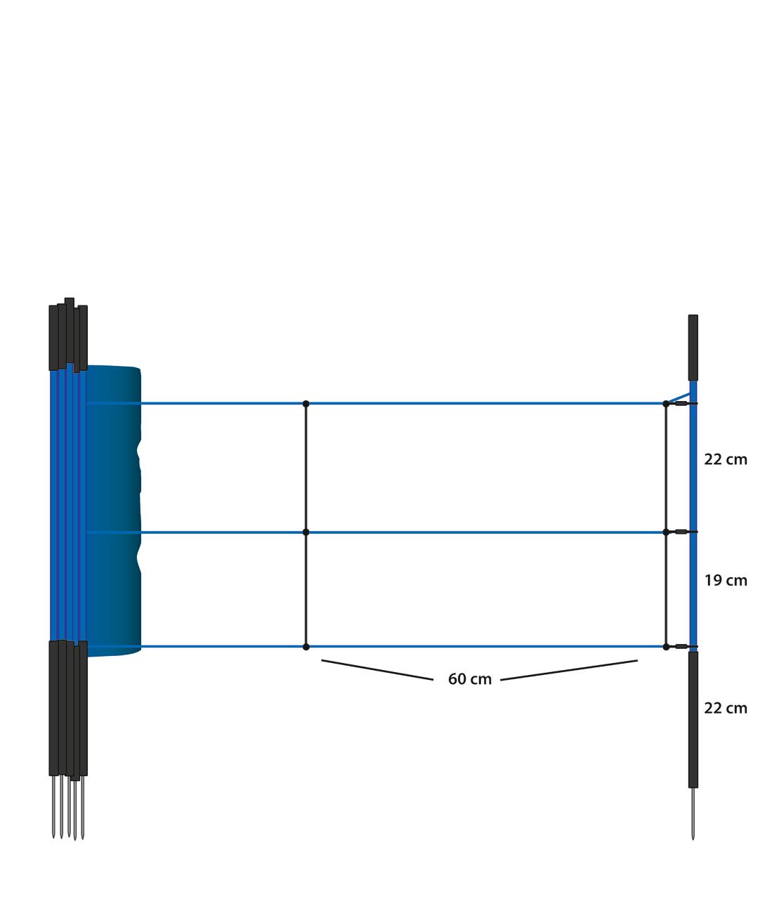 Kerbl WildNet, 75 cm hoch