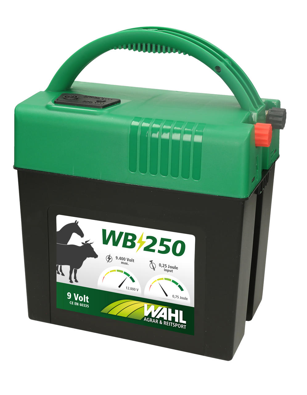 WAHL-Hausmarke WB 250 - 9 V-Batterie Weidezaungerät