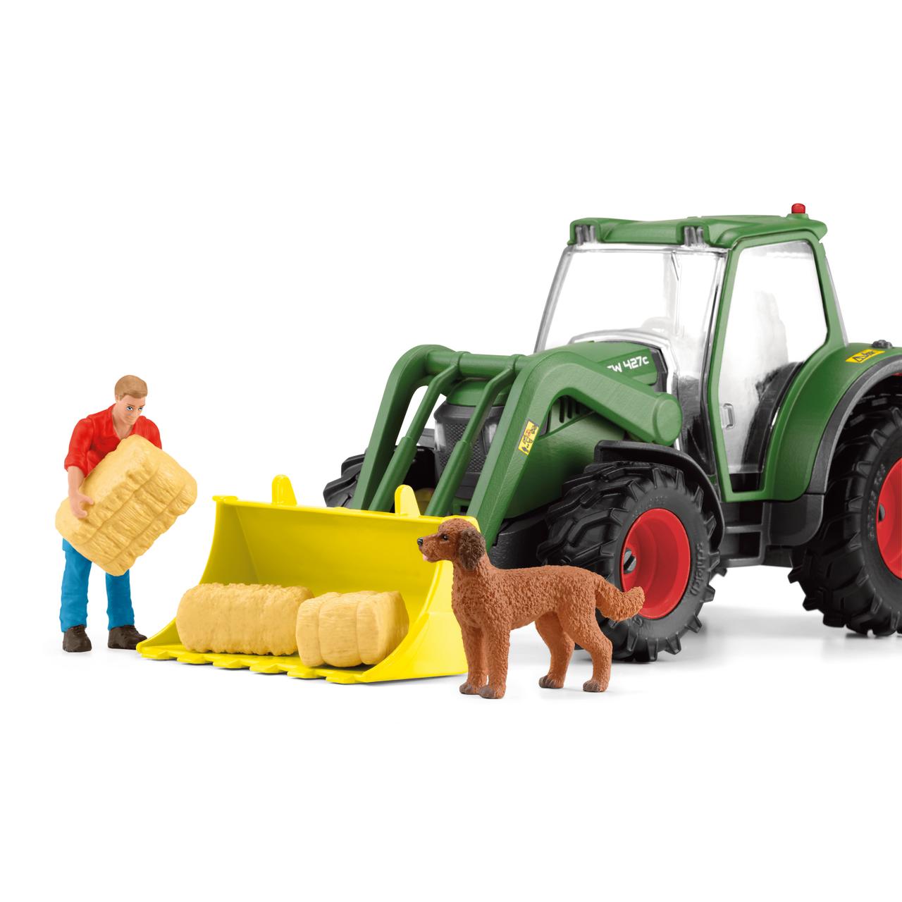 Schleich Traktor mit Anhänger