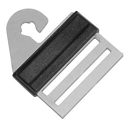 Litzclip Bandverbinder 40 mm für Torgriff