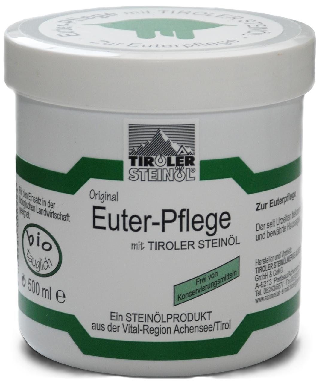 Tiroler Steinöl - Euter-Pflege 500 ml