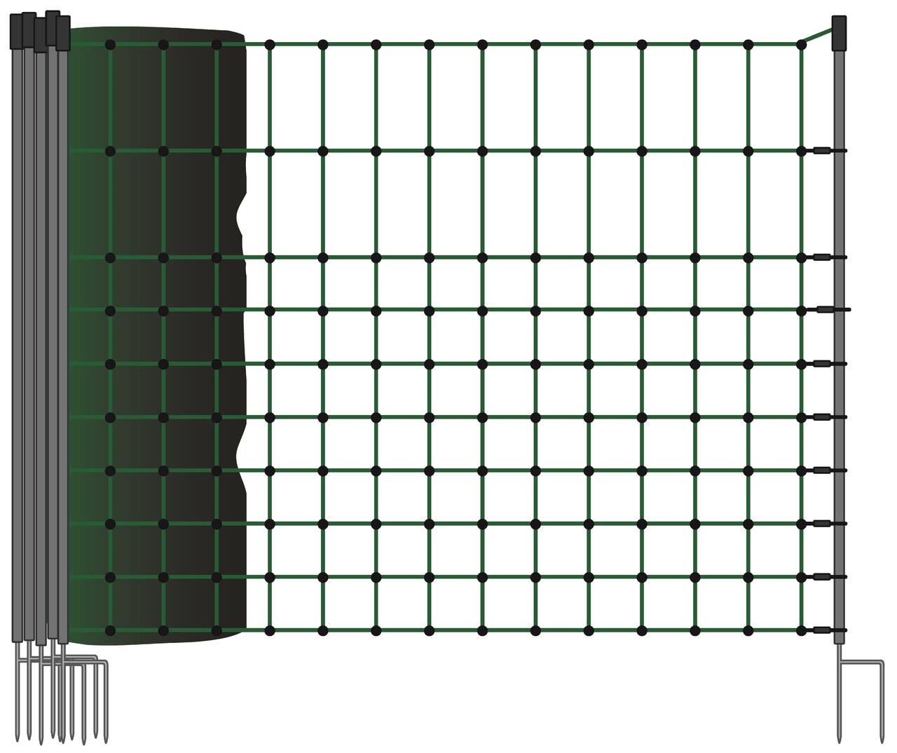 Kerbl Kaninchennetz 65 cm x 50 m Doppelspitze