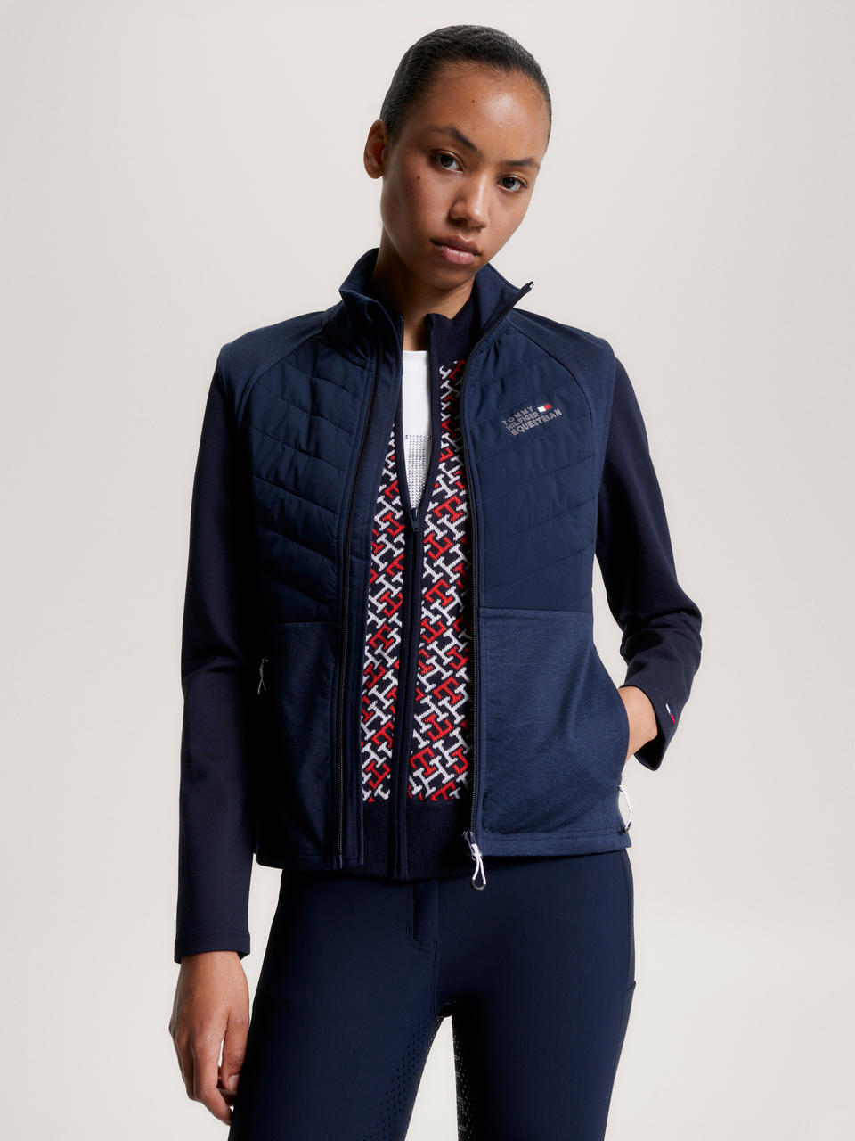 Tommy Hilfiger Women Gramercy Gefütterte Hybrid Weste