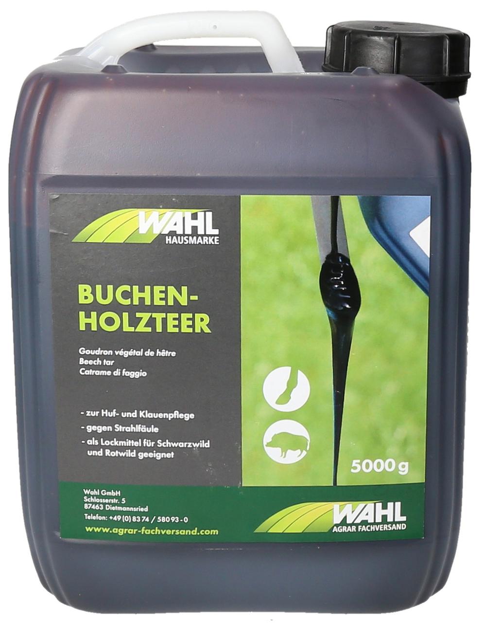 WAHL-Hausmarke Buchenholzteer 5 kg