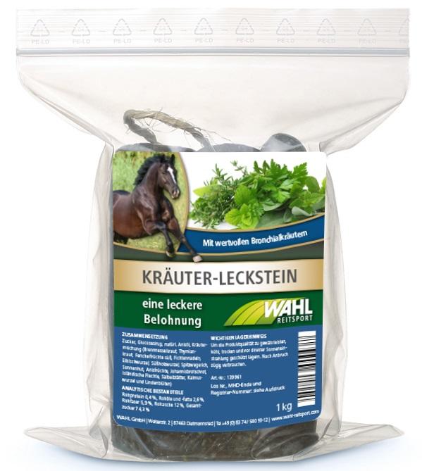 WAHL-Hausmarke Kräuter-Leckstein 1 kg