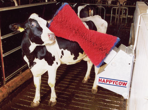 Kerbl Kuhputzmaschine HAPPYCOW Uno, PA-Bürsten