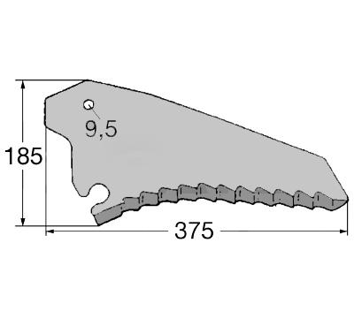 Ladewagenmesser - Krone - 3472167M