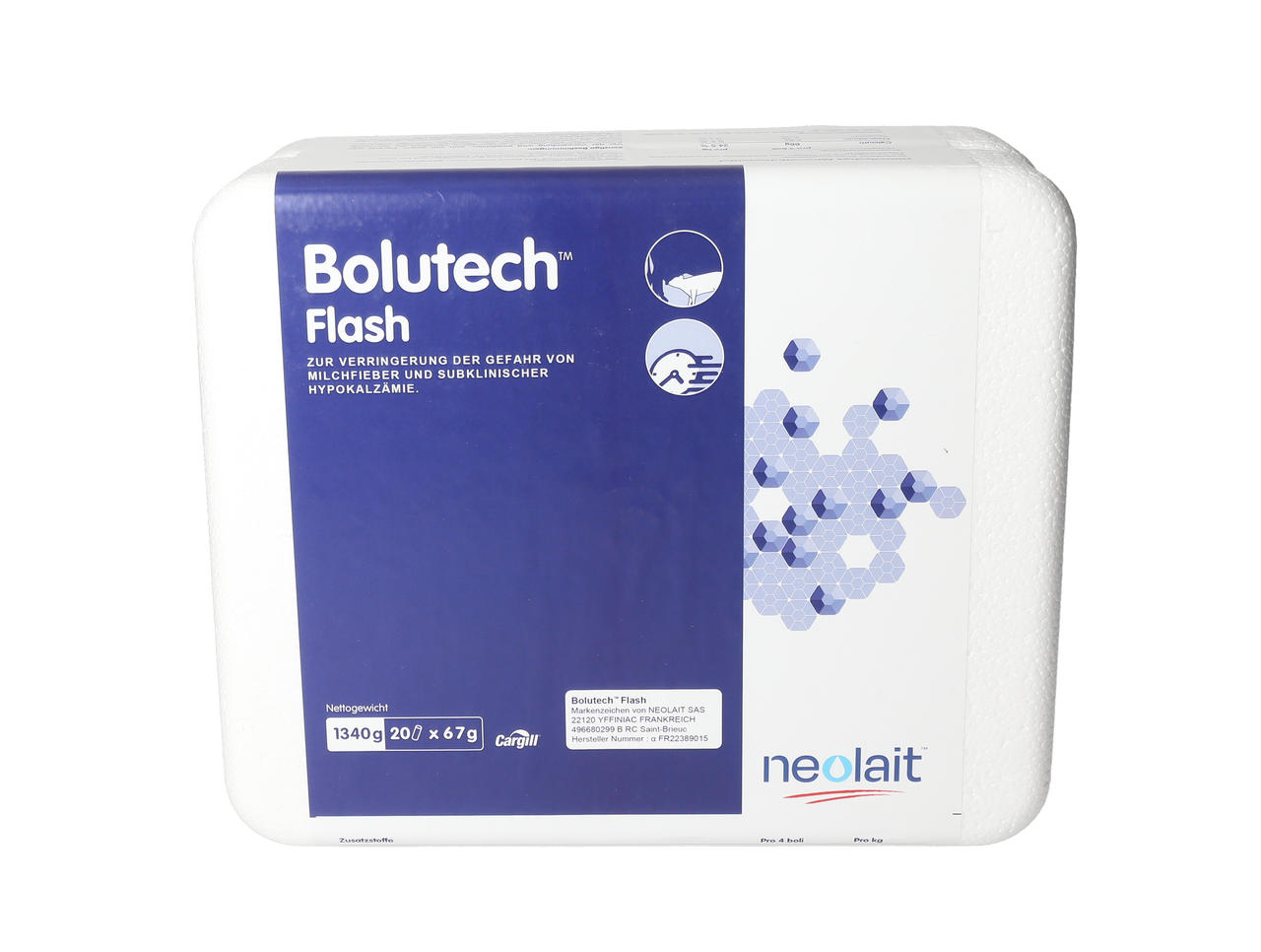 Landmans Best Bolutech Flash Calcium - 20 Boli à 60 g