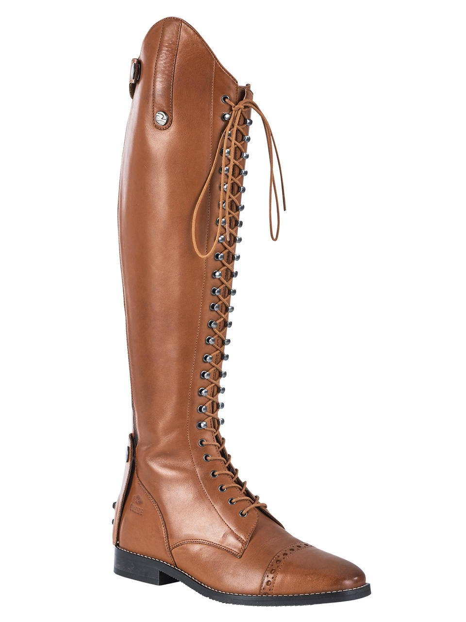 Busse Lederreitstiefel Laval - cognac