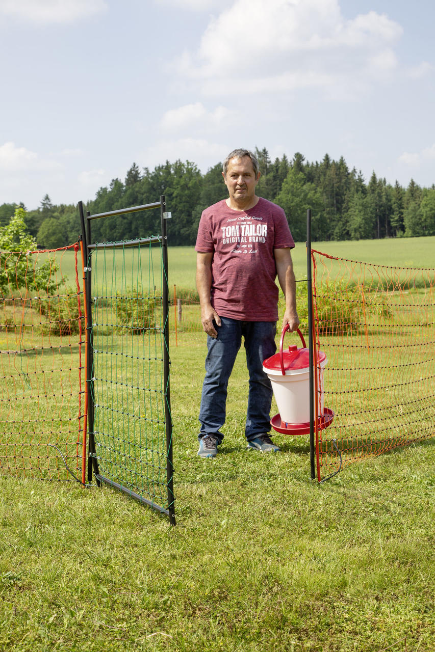 AKO Tür für Elektrozaunnetze bis 106cm Netze