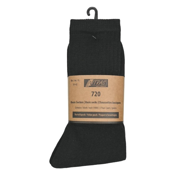 Nitras Basic Socken - 5er-Pack