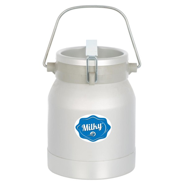 Milky Milchkanne Alu mit Deckel, 10 l