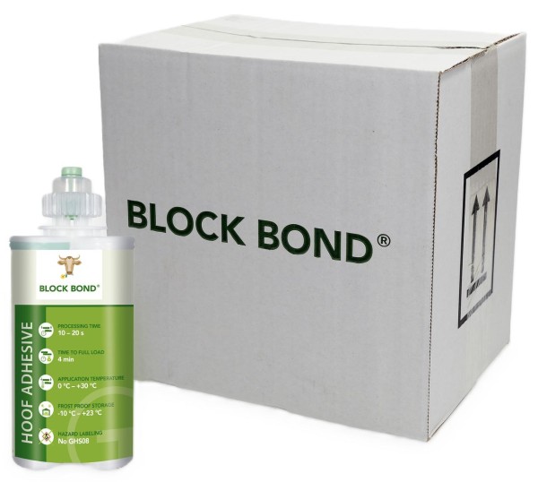 BLOCK BOND Kartusche 200 ml, 10 Stück