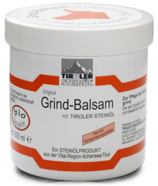 Tiroler Steinöl - Grind-Balsam 500 ml